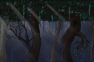 Зачарованный лес для игры "Вересковый Мед"