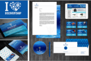 Разработка фирменного стиля "Discovery shop"