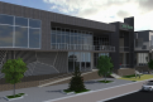 Фасад торгового центра в Красноярске_01