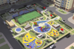 Благоустройство двора