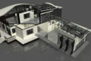 Выставочный павильон_02 (3D-сечение)