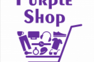 Логотип для интернет-магазина Purple Shop