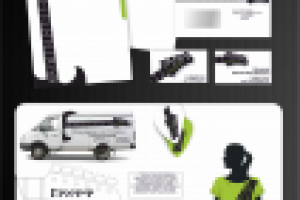 Фирменный стиль музыкального магазина Грифф