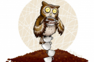 Принт на футболку Совёнок