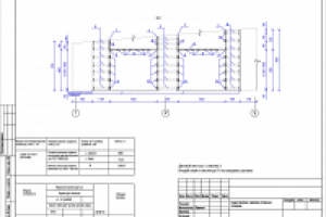 Фрагмент здания (конструкция реставрации)