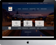 Landing Page "Микс Девелопмент"
