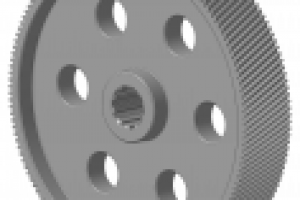 Модель зубчатого колеса