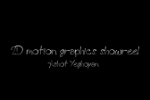 2D motion graphics showreel