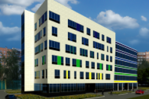 Моделирование и визуализация экстерьера здания.