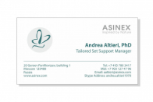 Визитки по брэндбуку