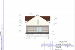 Фасад коттеджа 2