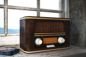 модель винтажного радиоприемника  05, 2015