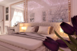 Спальня в стиле арт деко