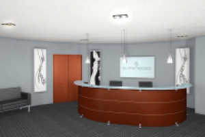 Офис Валентина Юдашкина. Ресепшн