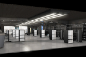 Магазин "Adidas". Торговый зал