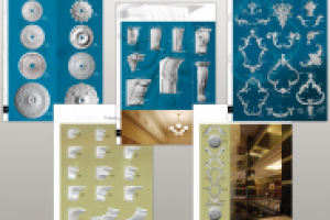 Создание каталога лепнины из гипса