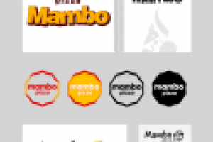 Логотип для пиццерии Мамбо