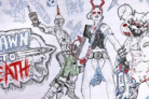 Drawn to Death. Нарисованные маньяки выходят на смертный бой