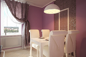 Фиолетовая кухня