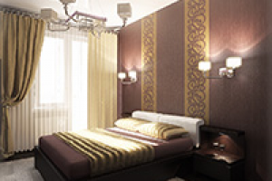 Спальня с балконом