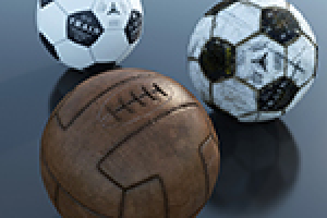 Набор футбольных мячей