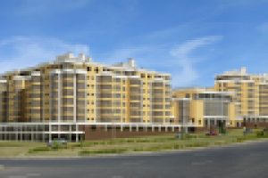 Жилой комплекс. Вид 1.