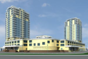 Жилой комплекс. Общий вид