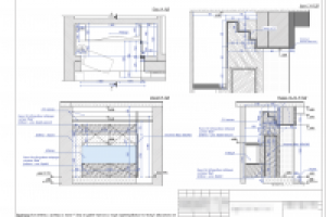 Лист ИИ-1 проекта интерьера.
