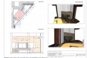Лист ИИ-2 проекта интерьера.