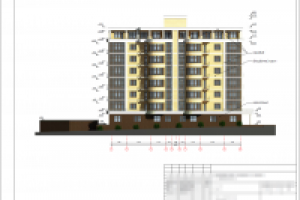 Фасад жилого комплекса