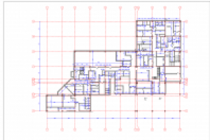 Дизайн-проект ресторана. План обмерочный