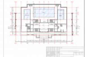 Жилой комплекс. Фрагмент плана.