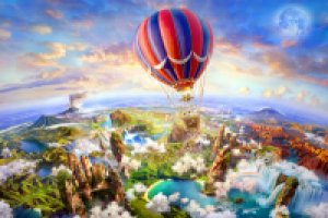 Коллаж для интерьерной печати (фреска - разм.450х300см.)