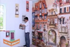 фреска для проекта "чистая работа" на рен-тв