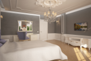 Спальня коттеджа