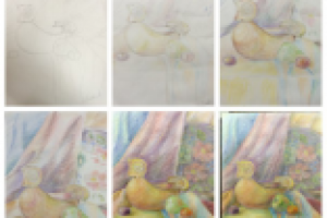 Рисунок. Цветные карандаши.