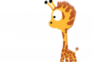 Жираф. Иллюстрация