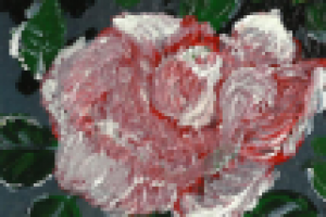 Шиповник. Акрил