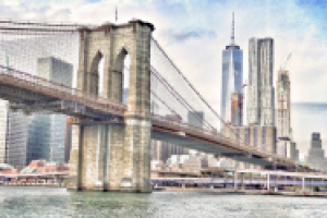 Мост на Манхеттене.