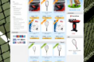 Магазин теннисной экипировки «Tennisolo»