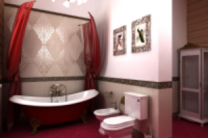 Деревянный дом в стиле прованс