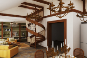 Интерьер Коттеджа 175 кв.м.