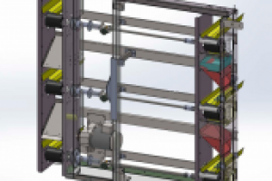 натяжная станция ленты яйцесбора