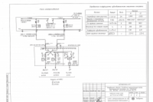 Пример электроснабжения жилого дома