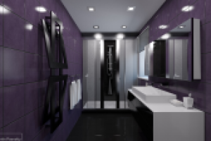 Дизайн интерьера таунхауса в стиле минимализм-монохром