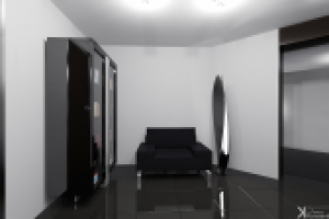 Дизайн интерьера таунхауса в стиле минимализм-монохром