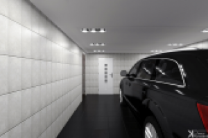 Дизайн интерьера таунхауса в стиле минимализм-монохром