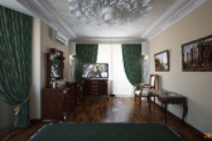 Спальня в классическом стиле