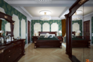 Спальня в классическом стиле