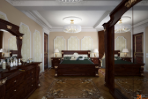 Спальня в классическом стиле